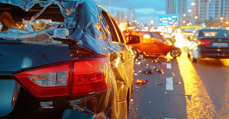 Columbia County driver flown to hospital after crash