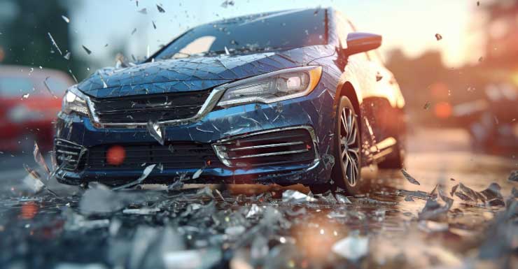 Crash causes traffic delays on Federal Highway and Colorado Avenue