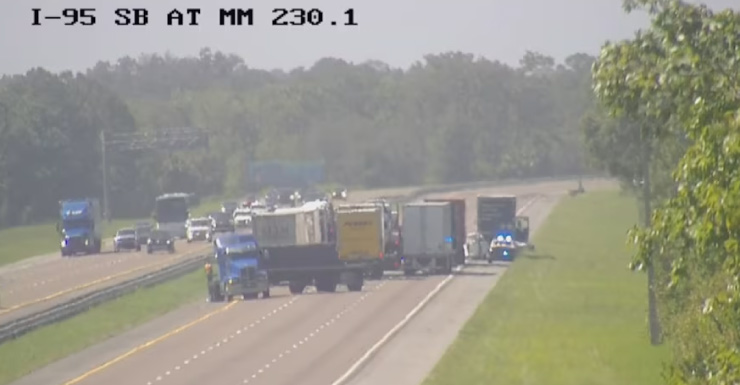 Crash on I-95 in Brevard County kills man, injures woman, troopers say