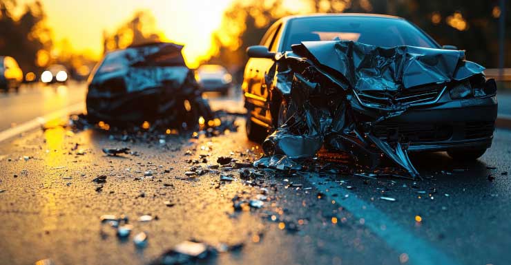 Crash slows down I-4 westbound at SR-429 in Kissimmee