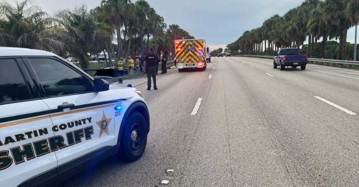 Deadly crash on I-95 North prompts lane closures near Kanner Highway overpass