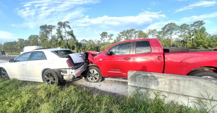 FHP arrests man after hit-and-run crash on I-75 S in Lee County