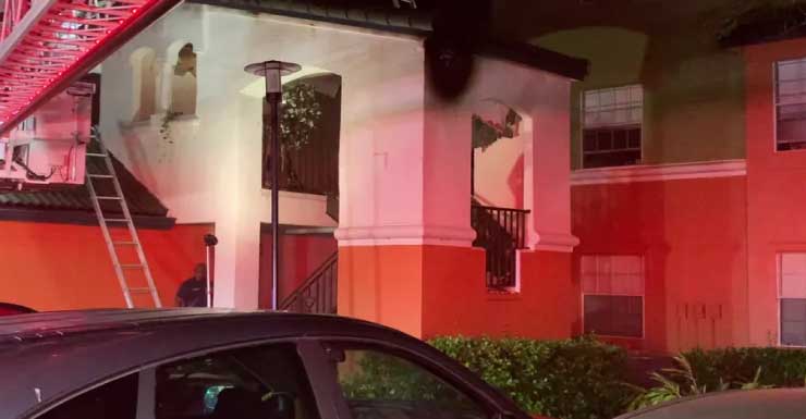 Fire at Clearwater apartment complex forces evacuations