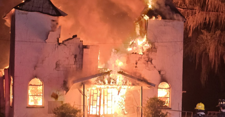 Fire destroys church in Marion County; cause under investigation