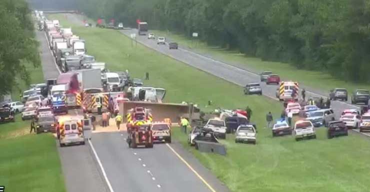 I-10 westbound closed after accident near Okaloosa County line