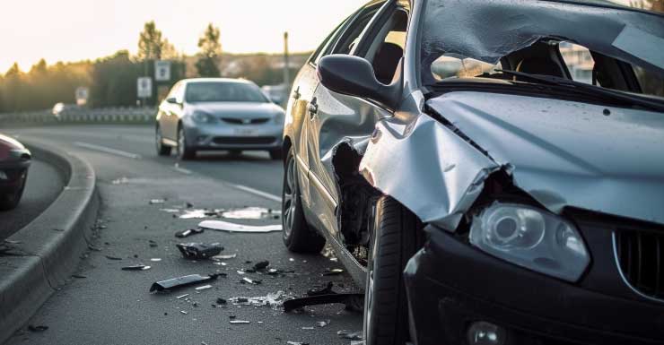 Man with traffic record arrested after high-speed chase ends in crash, foot pursuit