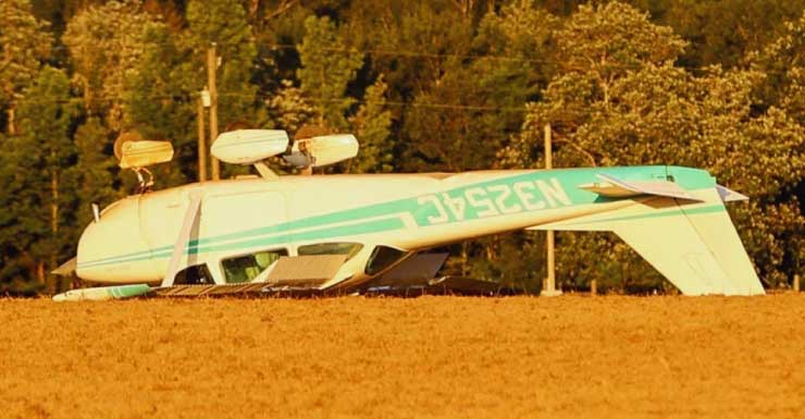 Pilot and passenger survive small plane crash in Bluff Springs; FAA investigates