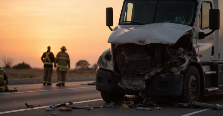 Steering failure leads to semi overturning on Florida’s Turnpike in Lake County