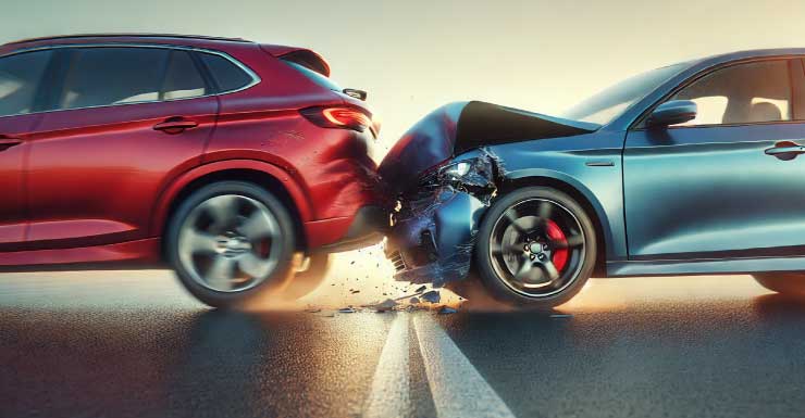 Traffic delays on I-10 after crash near Kynesville Rd