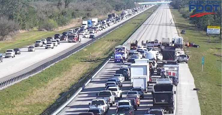 Troopers responding to crash with injuries on I-75 near Corkscrew