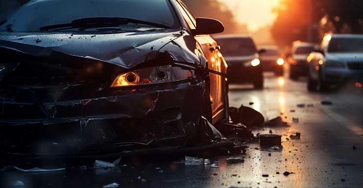 Turnpike crash shuts down two lanes near Atlantic Ave.