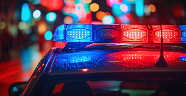 Woman allegedly collides with side mirror while cutting into oncoming traffic