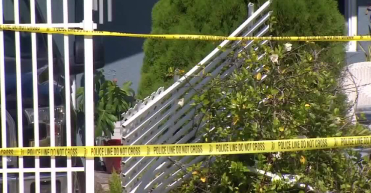 1 hospitalized after car slams into gate outside SW Miami-Dade home