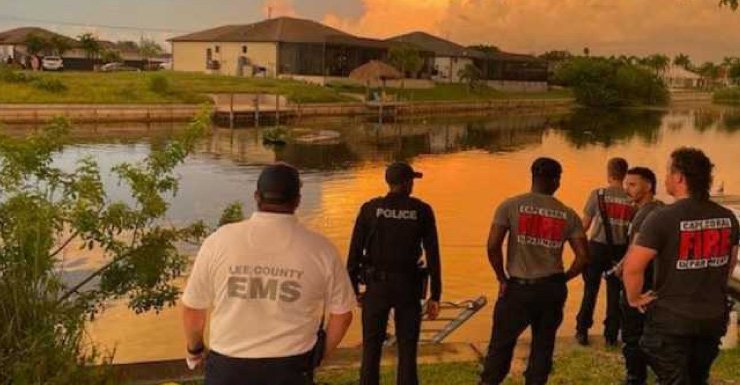 1 injured after vehicle crashes into canal in Cape Coral