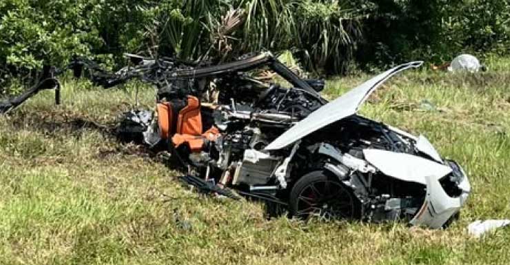 2 hurt after alleged speeder slams stolen vehicle into pole on Interstate 4 near Sanford: Florida Highway Patrol