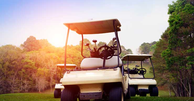 75-year-old hits woman with golf cart, killing her