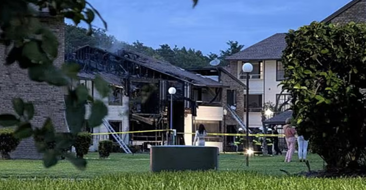‘A lot of flames:’ No injuries reported after 3-alarm fire at Orlando apartment complex