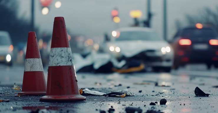 Driver pronounced dead at scene of crash in Lake County