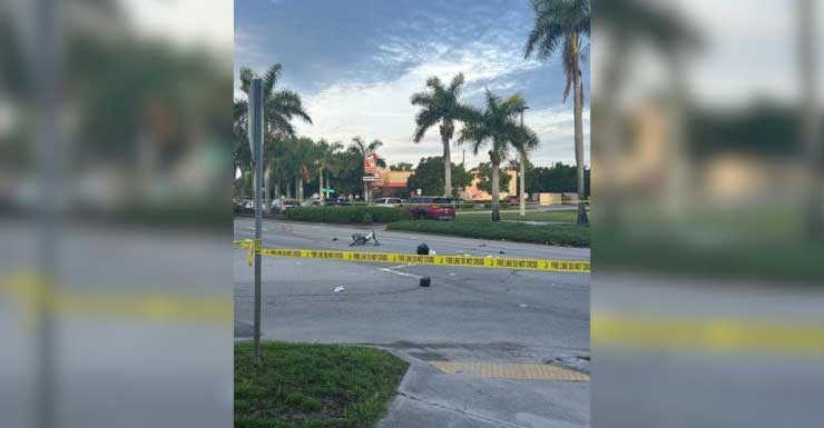 FMPD responding to vehicle vs. bicycle crash on Palm Beach Blvd.