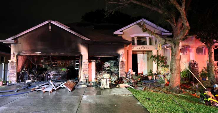 Firefighter taken to hospital following Valrico house fire, investigation underway