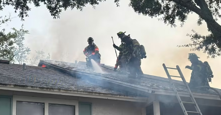 Lightning blamed for fire at Daytona Beach apartments