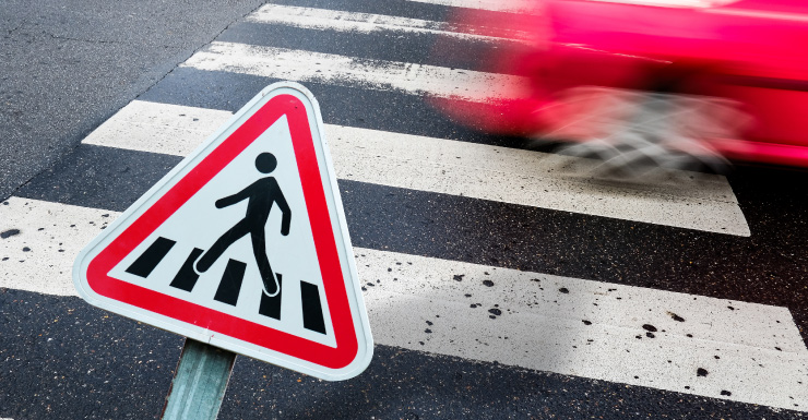 Pedestrian in Lake City left seriously injured following car crash