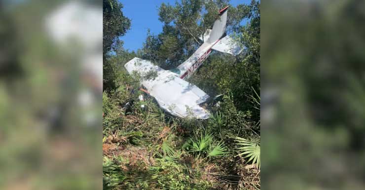 Plane crashes in Titusville near Space Coast Regional Airport