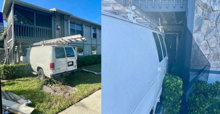 Van crashes into Hobe Sound apartment, sparking evacuations and safety checks