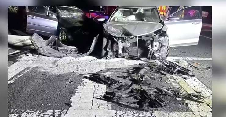 Vehicle crash in Ocala sends 2 people to the hospital