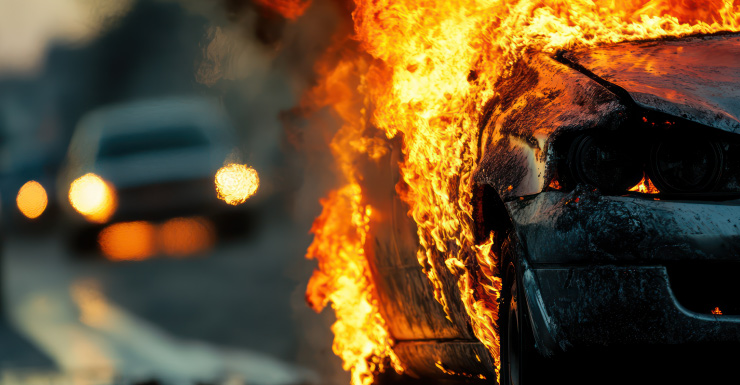 Vehicle fire disrupts I-95 North commute in Jupiter