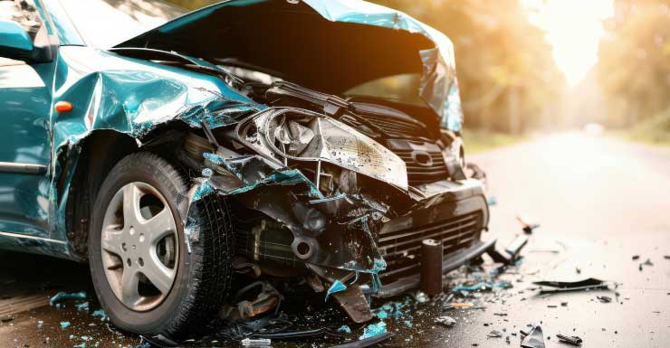 WATCH: Driver slams into hotel in Hollywood