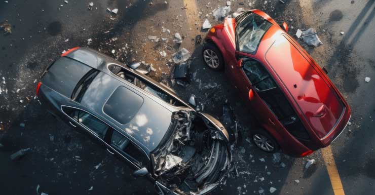 Woman dies in crash when car trying to merge onto I-10 hits semi, ricochets into DOT sign pole: Florida Highway Patrol