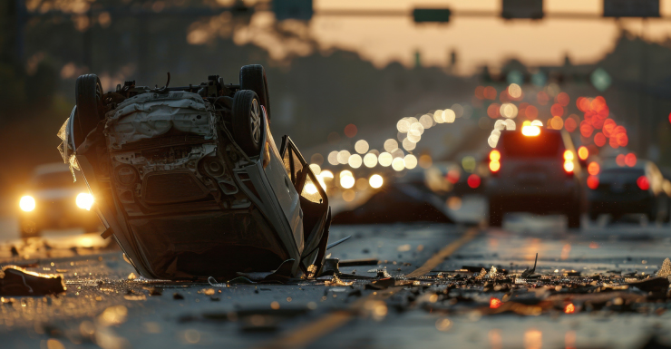 1 killed, 1 hospitalized after fatal rollover crash that closed SB Palmetto Expressway in Hialeah Gardens