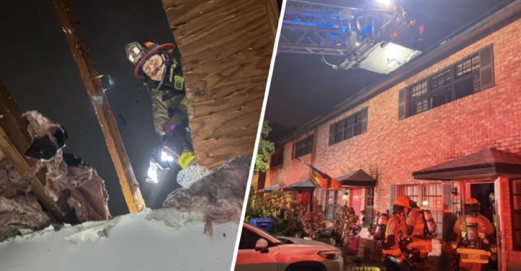 2 displaced by fire in Wilton Manors after caller says roof struck by lightning: FLFR