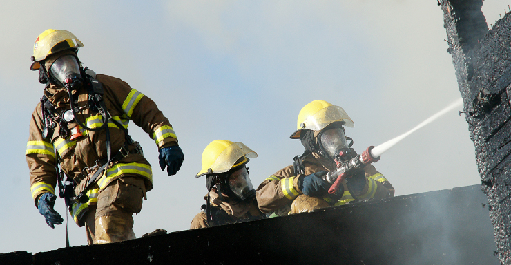 Authorities respond to reports of a fire at a middle school in Ocala