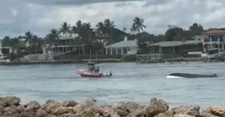 Boater rescued from sinking vessel near Jupiter Inlet