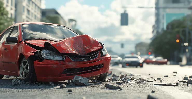 Car crashes into restaurant in Starke, emergency crews respond