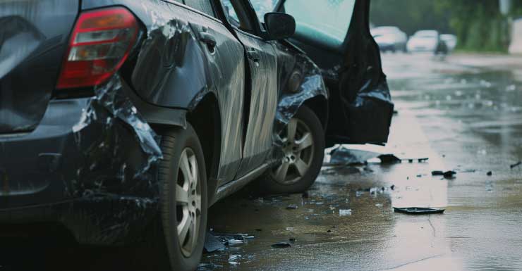 Fiery crash shuts down lanes of I-95 early Sunday morning in Broward County