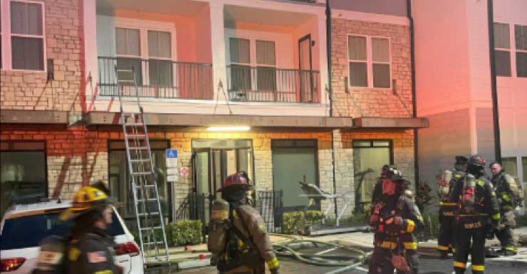 Gym treadmill catches fire at Maitland apartment complex, residents evacuated: officials