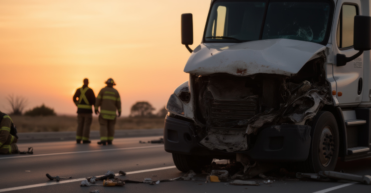 I-95 NB north of IGP shut down for 2 hours Monday after semi crash with fuel leak