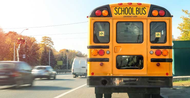 Lee County school bus rear-ended in Bonita Springs with 22 students aboard; no injuries reported