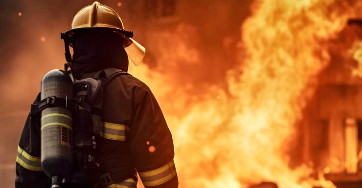 Man, firefighter hospitalized after 12-bedroom home catches fire in Lealman