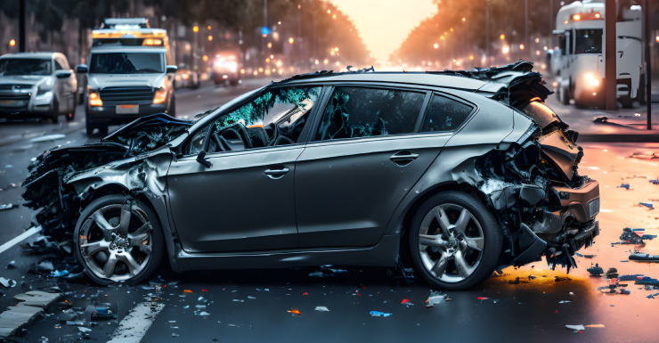 Man, woman injured in multi-vehicle crash in Miami