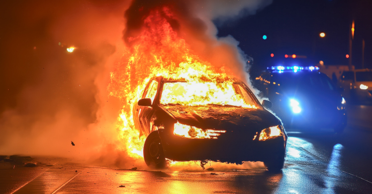 Multiple vehicle fire at Christo’s under investigation