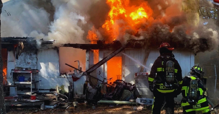 One person taken to hospital after Bellview house fire