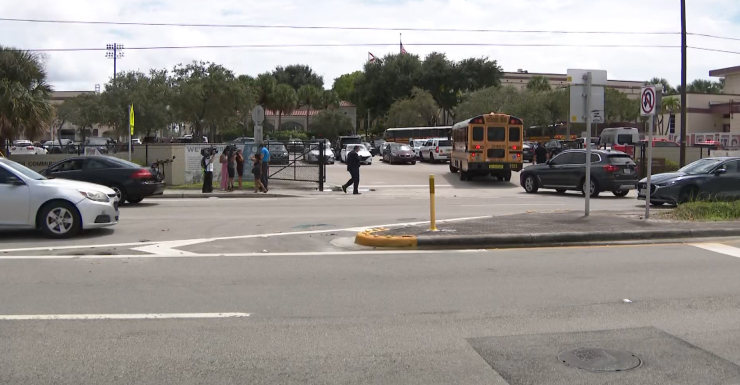 Pepper spray used during fight at Florida school sends over 30 people to the hospital