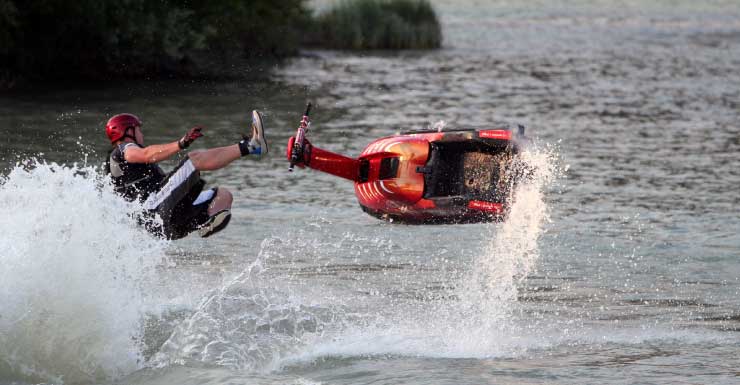 Person hospitalized after personal watercraft incident near Rickenbacker Causeway
