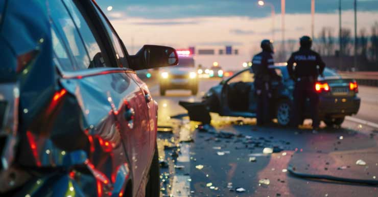 Road Reopens After Crash backs up traffic on I-75 near Fruitville