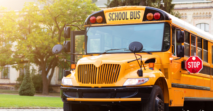 School bus with 32 students on board rear-ended on Chiquita Blvd in Cape Coral