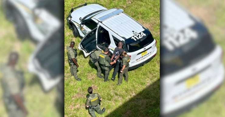 Stolen SUV crashes into canal after evading traffic stop near I-95 in St. Lucie County